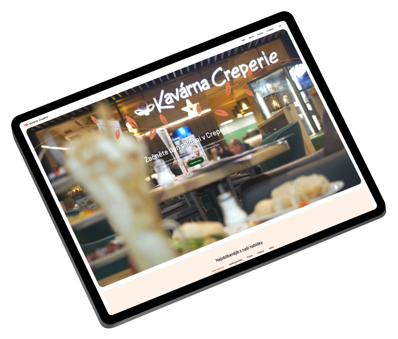 Kavárna creperie